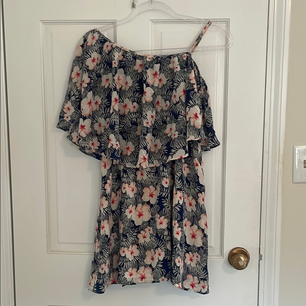 Floral Off-Shoulder Dress